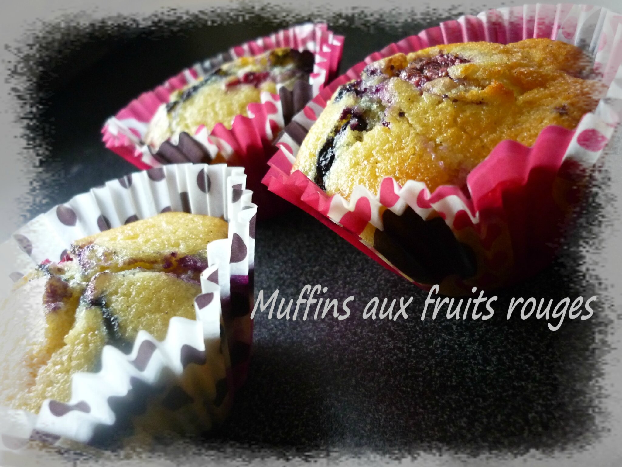 Muffins aux fruits rouges au thermomix ou pas 