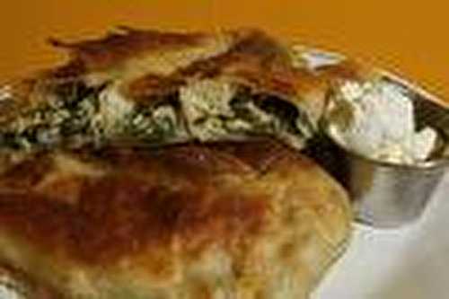 Pita aux blettes et fromage ( d'inspiration serbe et turque )