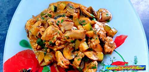 Filet de poulet au wok