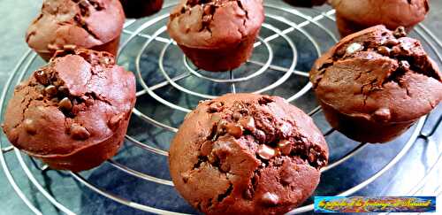 Muffins au chocolat hyper moelleux