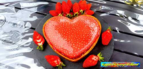 Tarte cœur de fraises