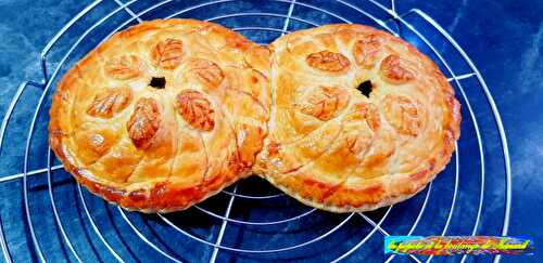 Tourte à l’effiloché de jarret de porc