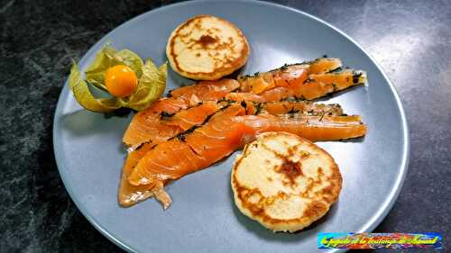 Gravlax de saumon