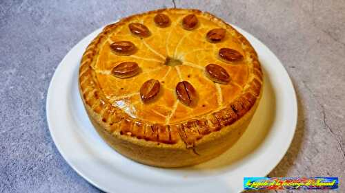 Tourte au vert de blettes et aiguillettes de canard