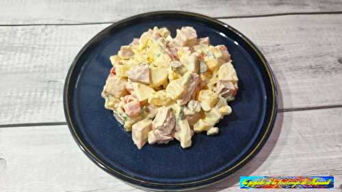 Salade piémontaise au jambon