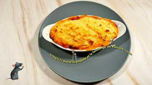 Parmentier de canard aux deux purées