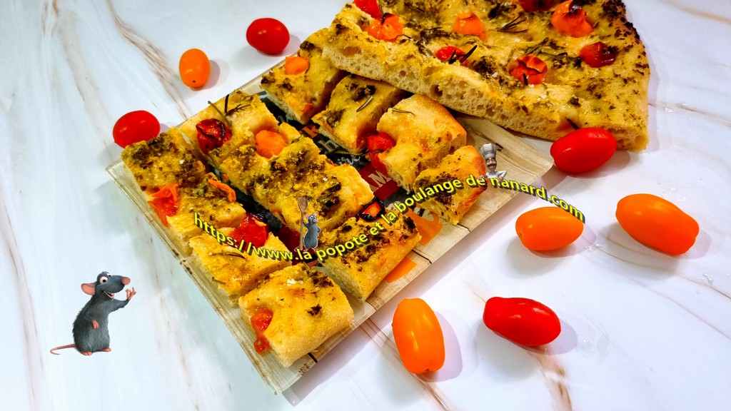 Focaccia de Fabrice Cottez