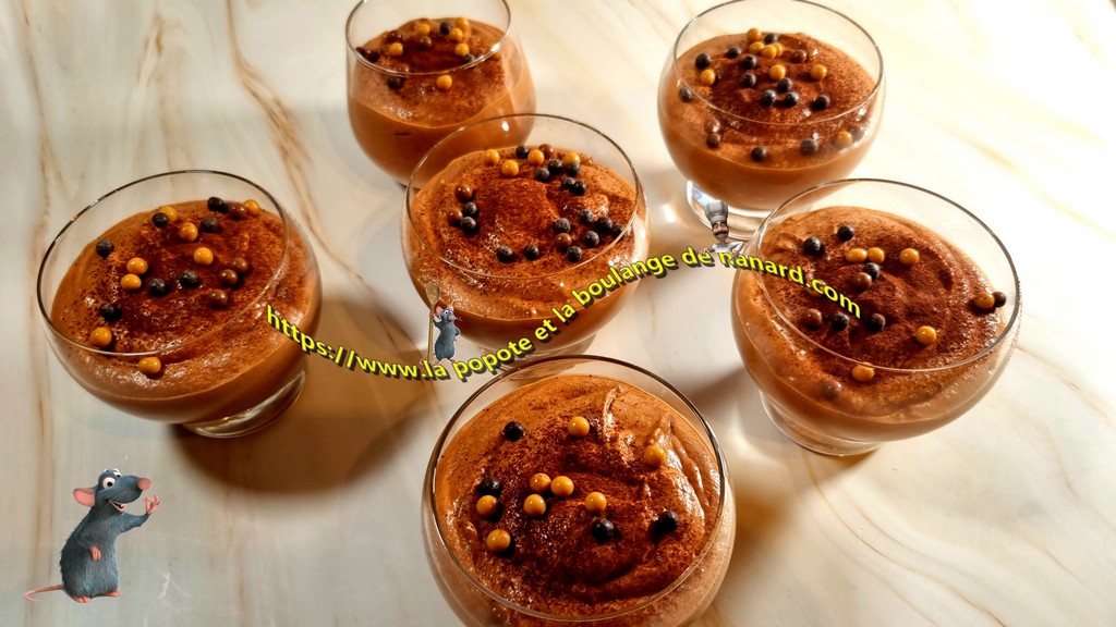 Mousse au chocolat de chef