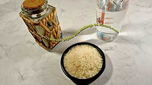 Riz gluant