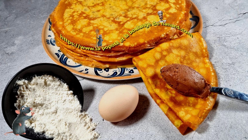 Pâte à crêpes de Philippe Conticini