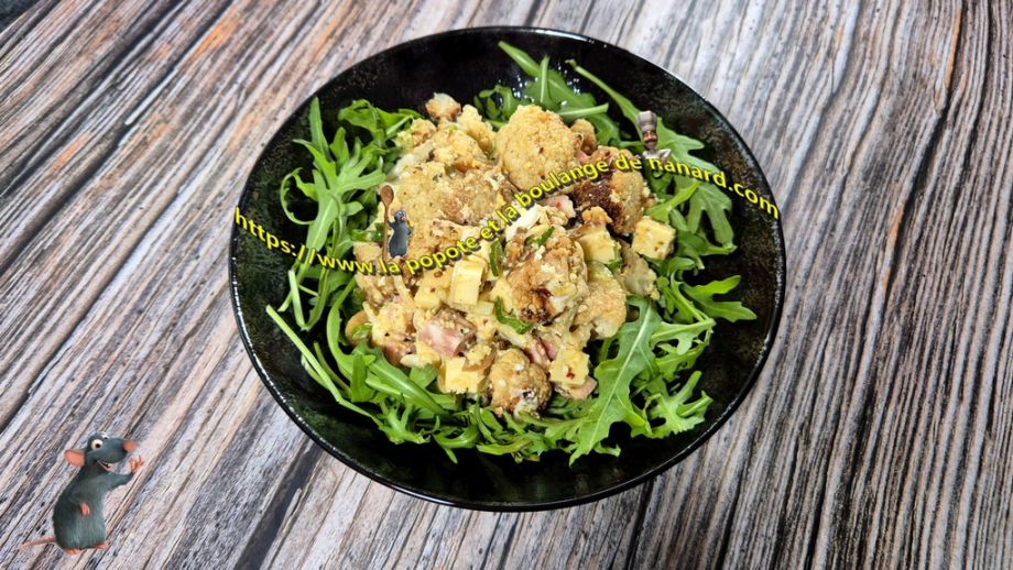 Salade de chou-fleur rôti à l'ail