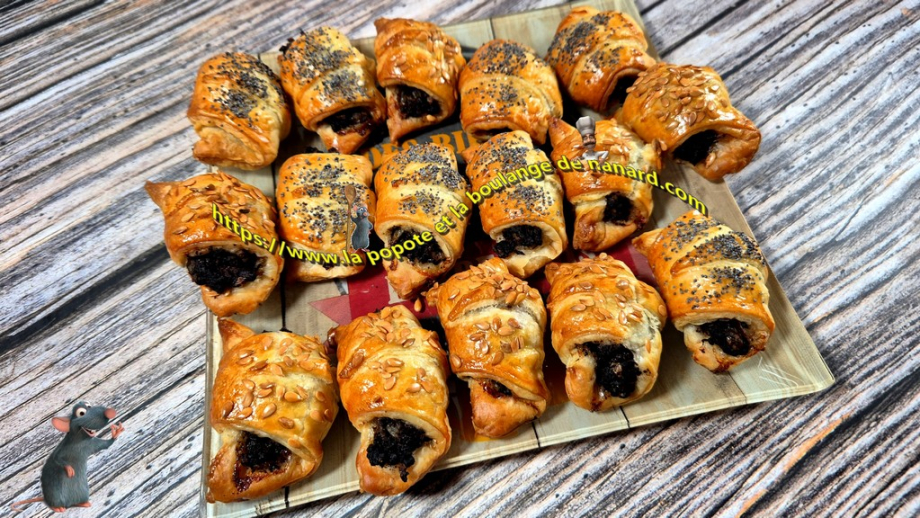 Deux recettes de minicroissants apéritifs