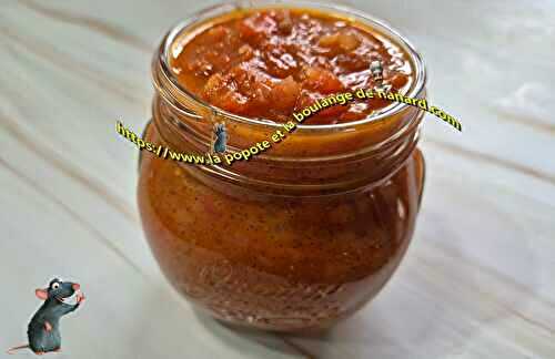 Chutney de tomate à la vanille et aux épices