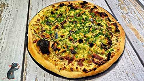 Pizza aux ravioles