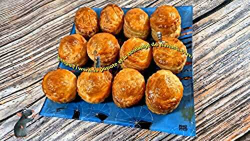 Mini feuilletés au crabe et deux crevettes