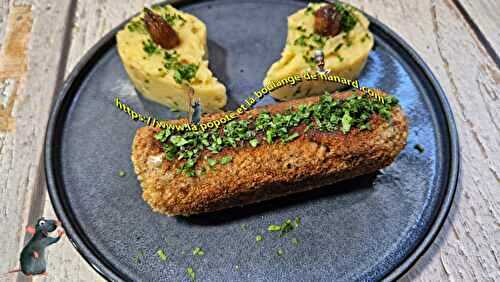 Andouillette lyonnaise panée