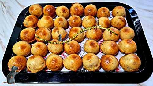 Petites bouchées aux lardons et deux fromages