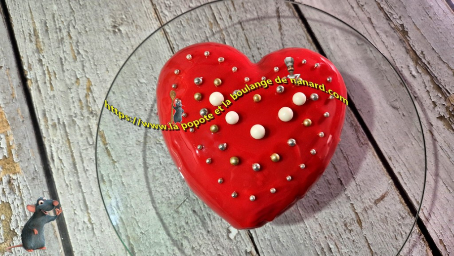 Cœur rouge de la Saint Valentin