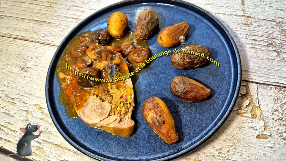 Épaule d’agneau farcie