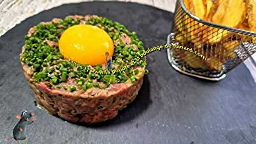Tartare de bœuf au couteau