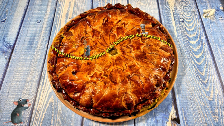 Tourte de l'océan aux petits légumes