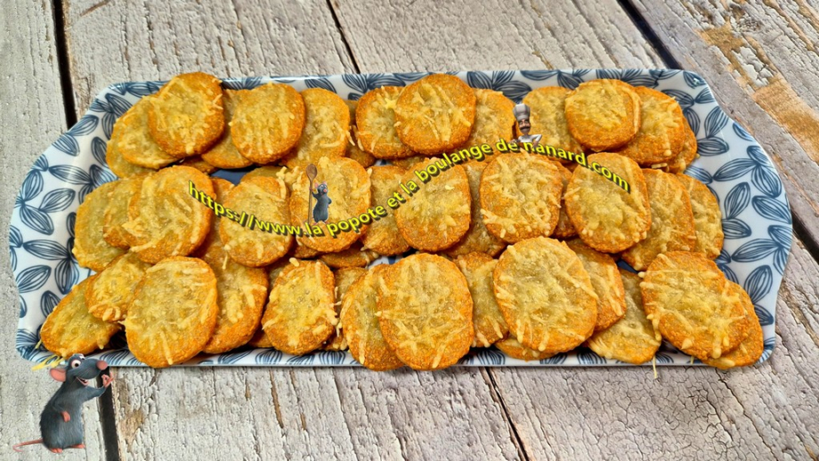 Biscuits apéritifs au fromage