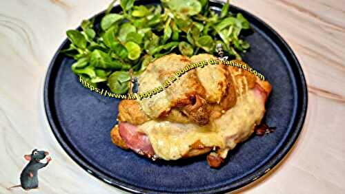 Croissants au jambon, bacon et fromages