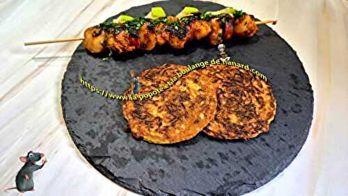 Röstis de pommes de terre à la plancha