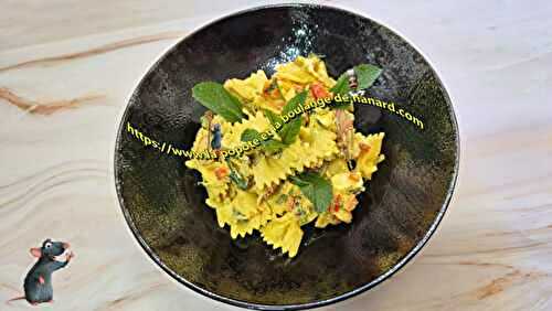 Salade de pâtes au curry
