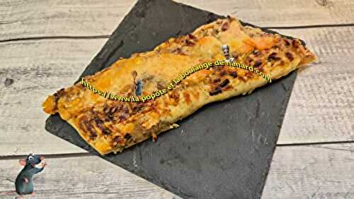 Focaccia façon pizza