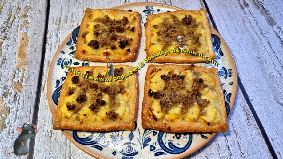 Tartelettes à l’ananas rapide