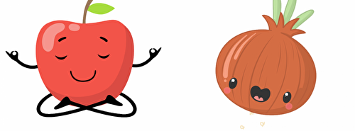 Bienfaits des fruits et légumes #semaine 3: la pomme et l'oignon