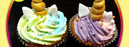 Cupcake licorne