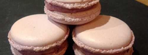 Macarons à la framboise