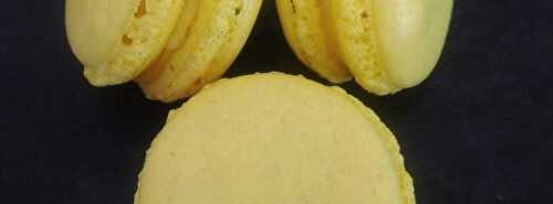 Macarons citron