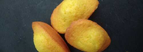 Madeleines à la noix de coco