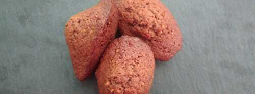 Madeleines choco-pralin