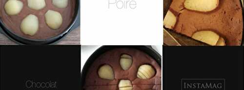 Moelleux chocolat poire mascarpone