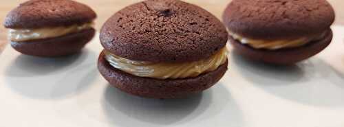 Whoopies au beurre de cacahuète