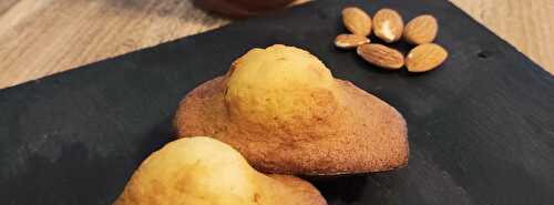 Madeleines amande miel