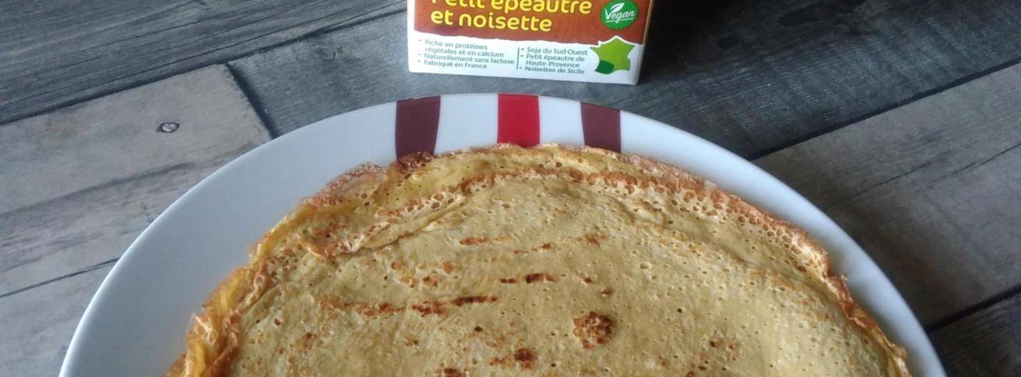 Crêpes épeautre noisette