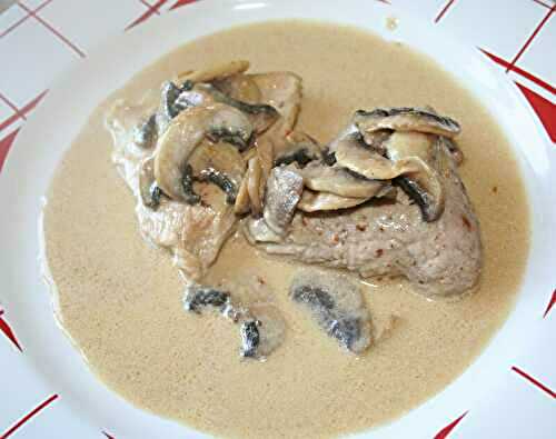 De l'escalope de veau à la normande