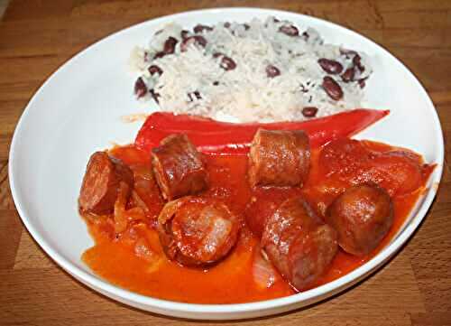 Du rougail saucisses de La Réunion