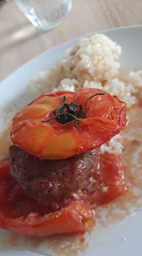 Tomates et courgettes farcies