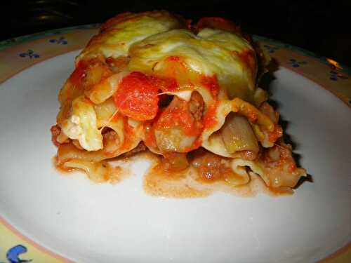 Cannellonis à la fondue d'endives et à la tomate