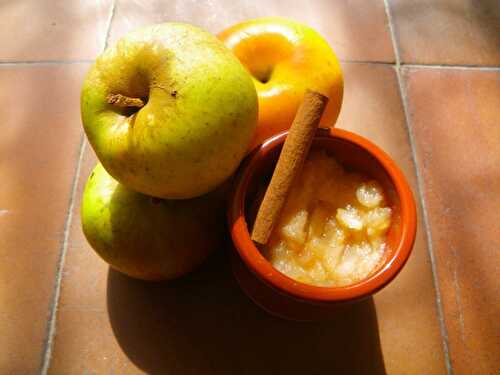 Compote de pommes à l'orientale