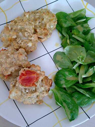 Cookies au chèvre et tomates cerises