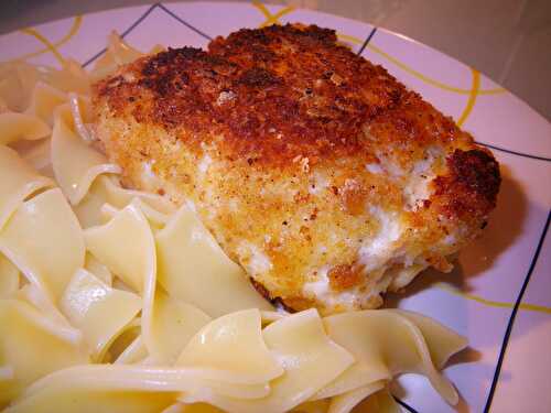 Cordon bleu de poulet au comté