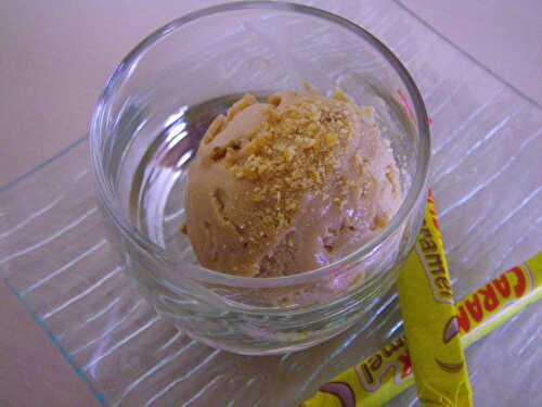 Crème glacée aux carambars