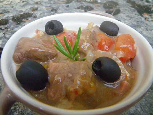 Daube de boeuf aux olives